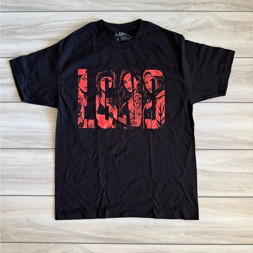 LGND Supply Co Graphic Tee Black Various Sizes NWT